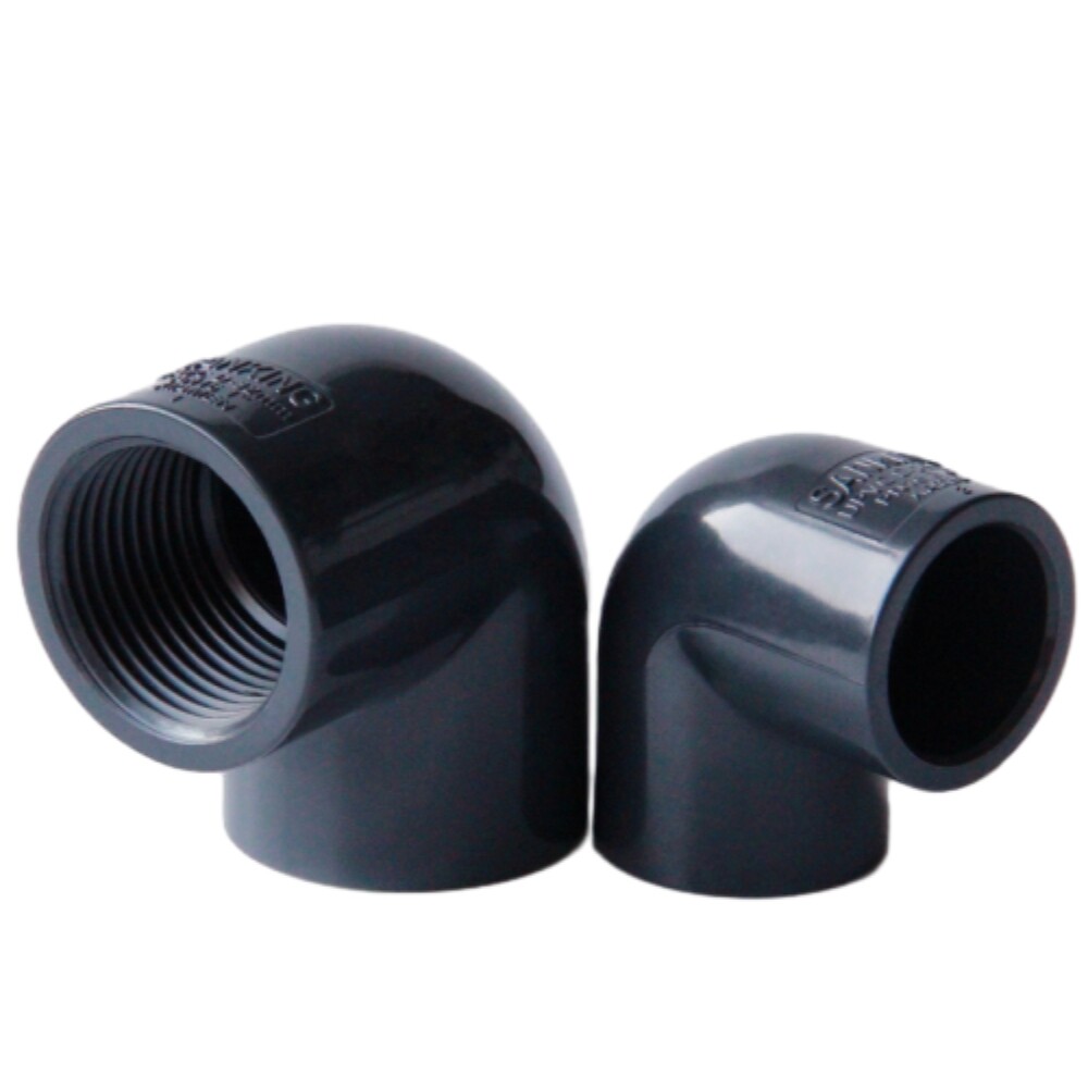 Grey PVC Plain × Female Thread Adapter BSP 1/2″~2″