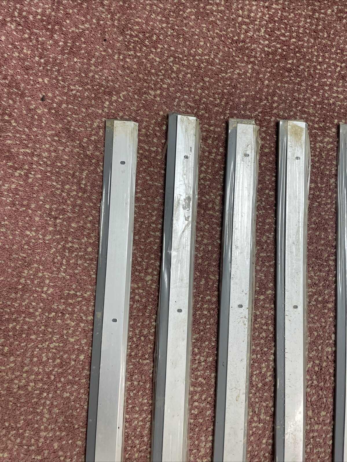 NGP 200SA Silicone Door Sweep, Anodized Aluminum 36″- Lot of 5
