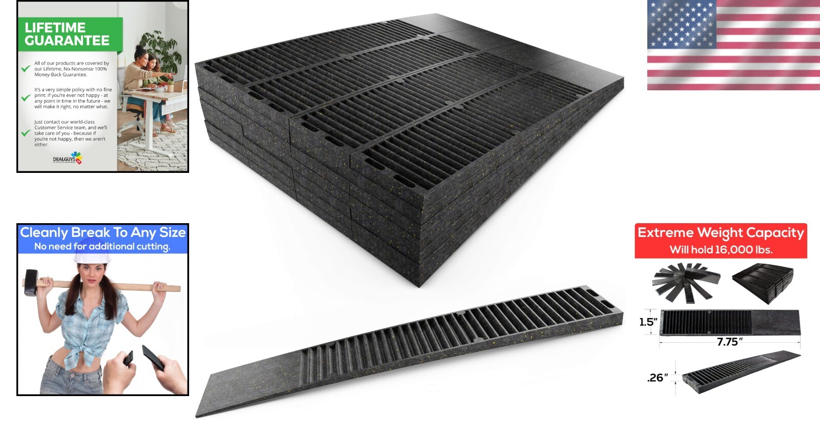 Ultra-Durable Weather-Resistant Composite Shims – 12 Pack for Any Project
