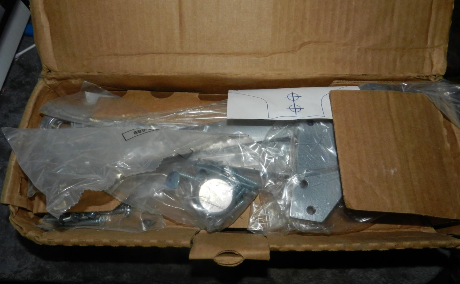 Lockable Rim Exit Device Tell Manufacturing 8300B 36″ Aluminum Stainless Steel