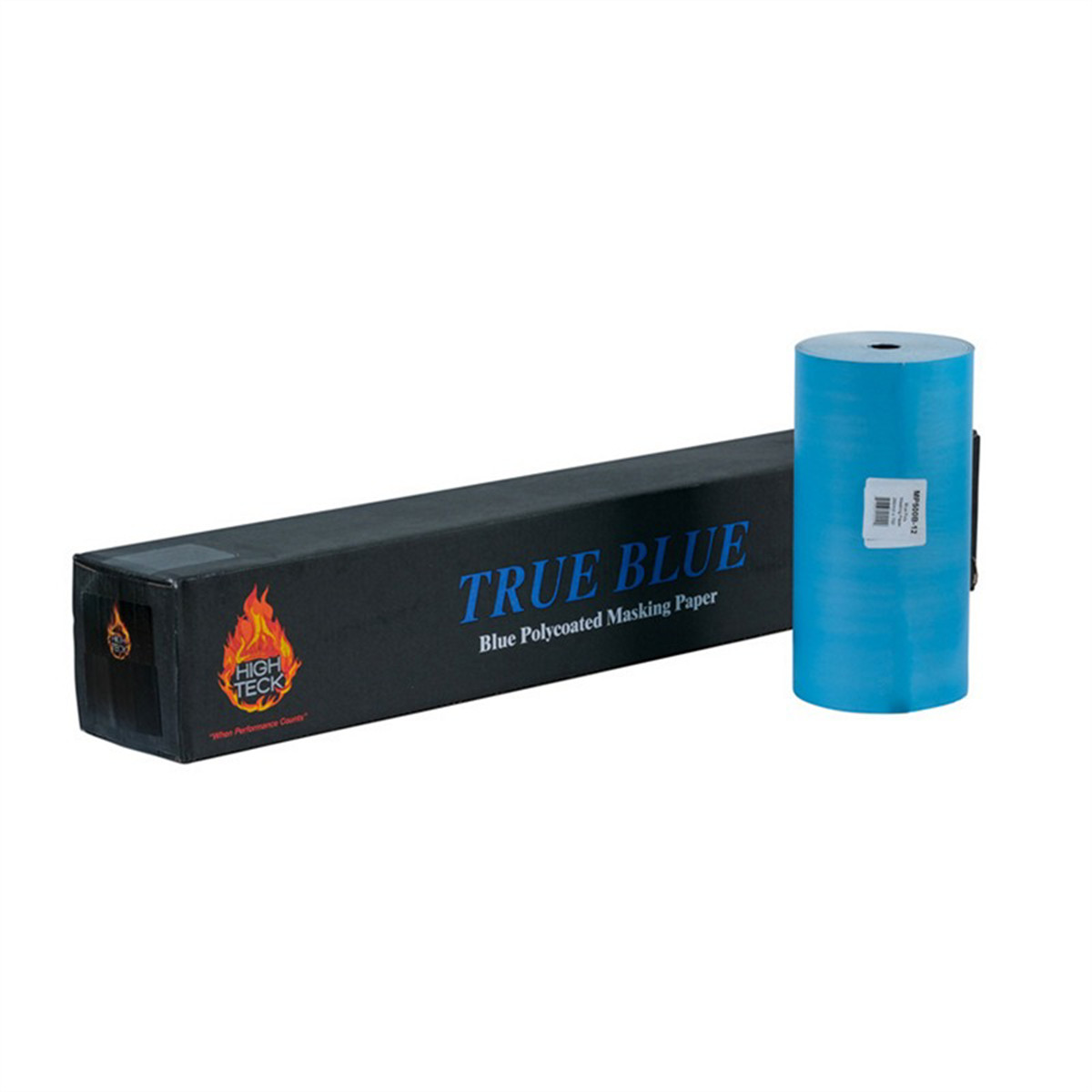 High Teck Products True Blue MP500B-12 Masking Paper, 12 in W x 700 ft L, Polyc