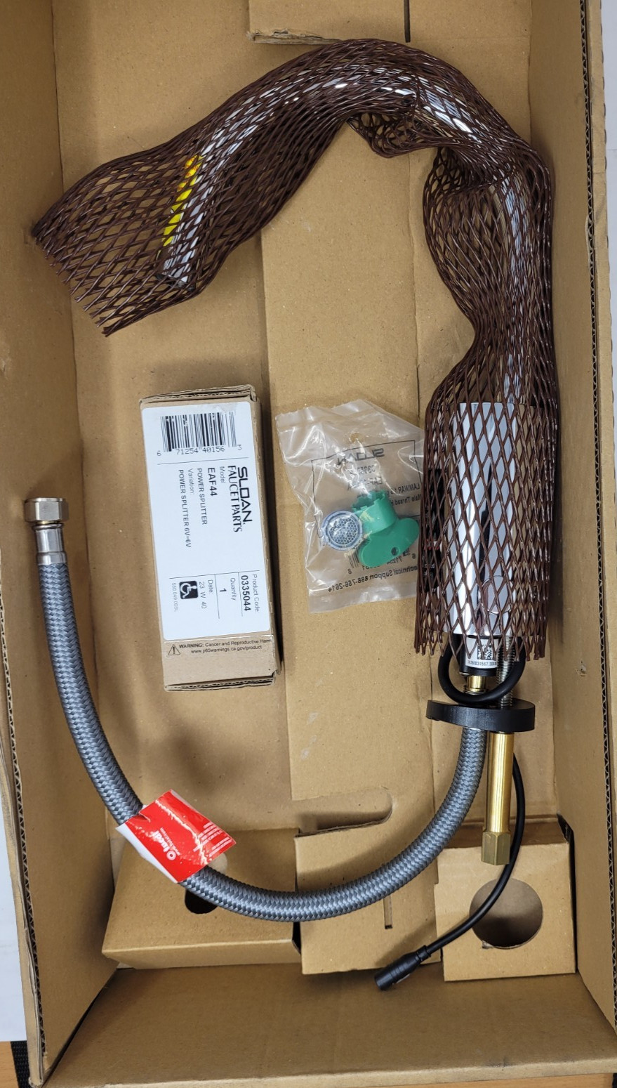 Sloan EAF700-LT OPTIMA Hardwired Sensor Faucet 1.5 GPM 3335094 – Chrome