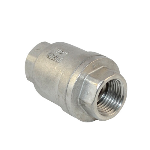 1/2 – 2 inch 1.5″ 1″ Vertical Check Valve NPT female Threaded Stainless Steel
