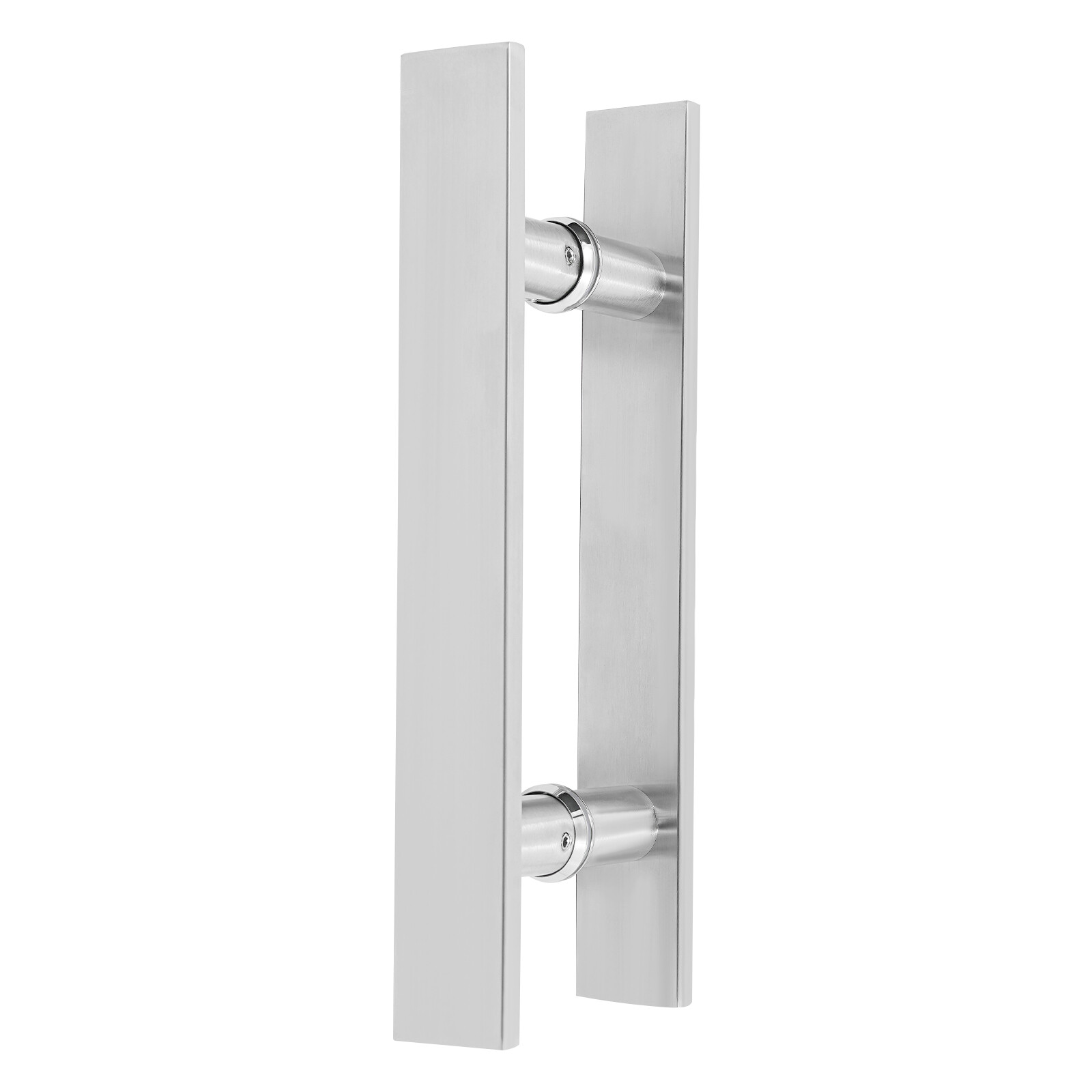 Stainless Steel Door Handle 11.61in Pull Push Sliding Barn Door Handles Silver