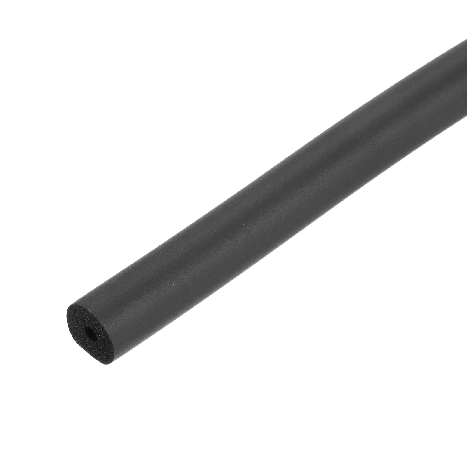 Foam Tubing for Handle Grip Support Pipe Insulation 3mm ID 11.5mm OD 1m Black