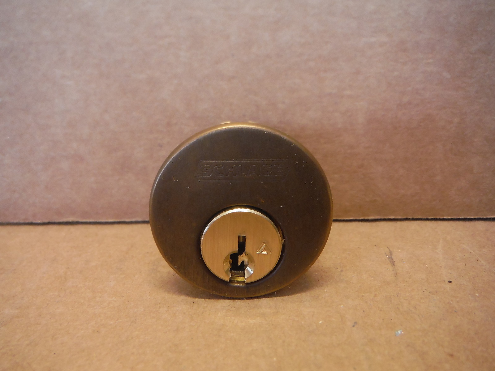 Stanley Security Lock Cylinder 1E74-C265-RP3-613 Door Industrial Office W/ Rings