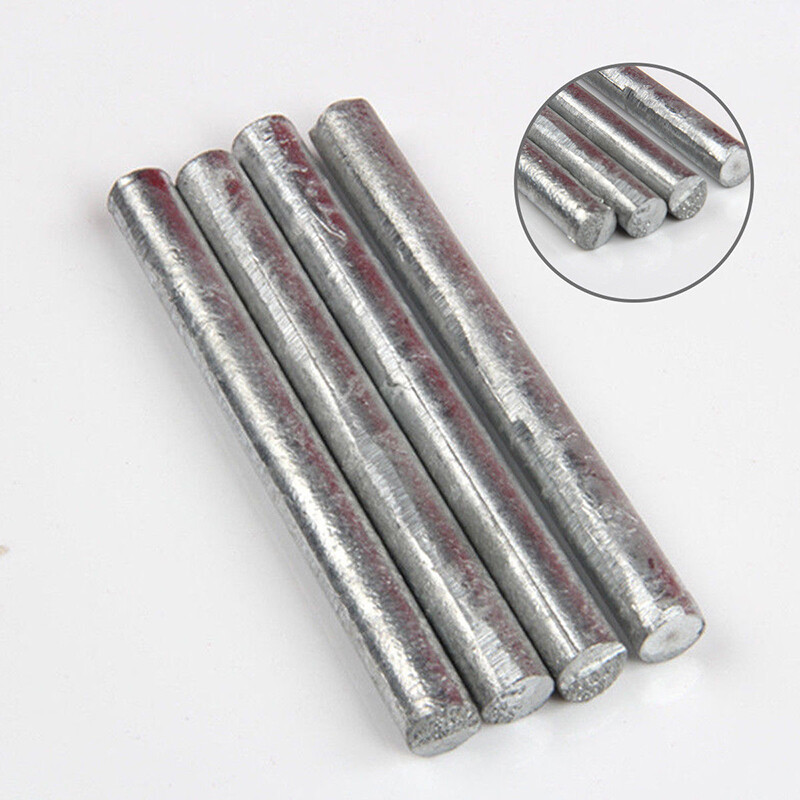 Zn 99.95% Purity Zinc Rod Solid Round Bar Ø10mm – Ø60mm Anode Electroplating