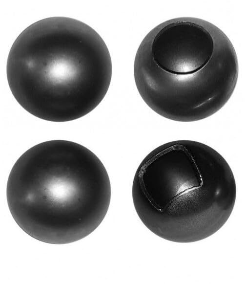 Iron Hollow Ball ∅110mm with Hole ∅62mm Sheet Metal Ball Fence Ball Steel Ball