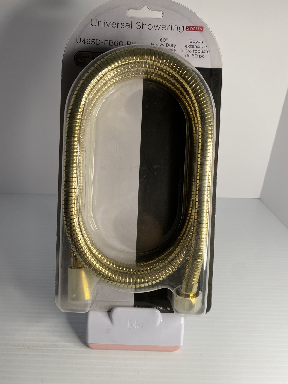 Delta U495D-PB60-PK 60″ Heavy Duty Stretchable Hose Brilliance Polished Brass