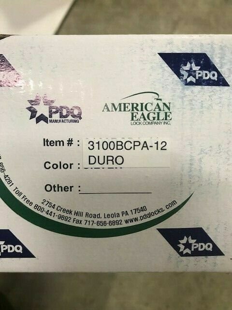 PDQ AMERICAN EAGLE 3100BC-PA-12 DURO ( NORTON 1604 EQUAL)