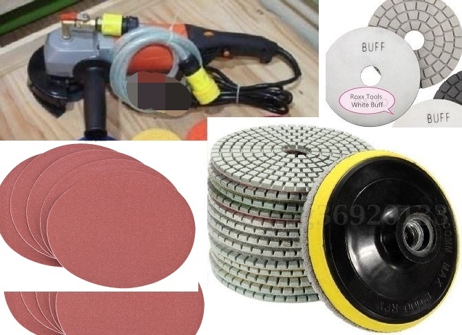 Wet Polisher 36+1 Concrete Travertine Granite Polishing Pad wood sanding disc