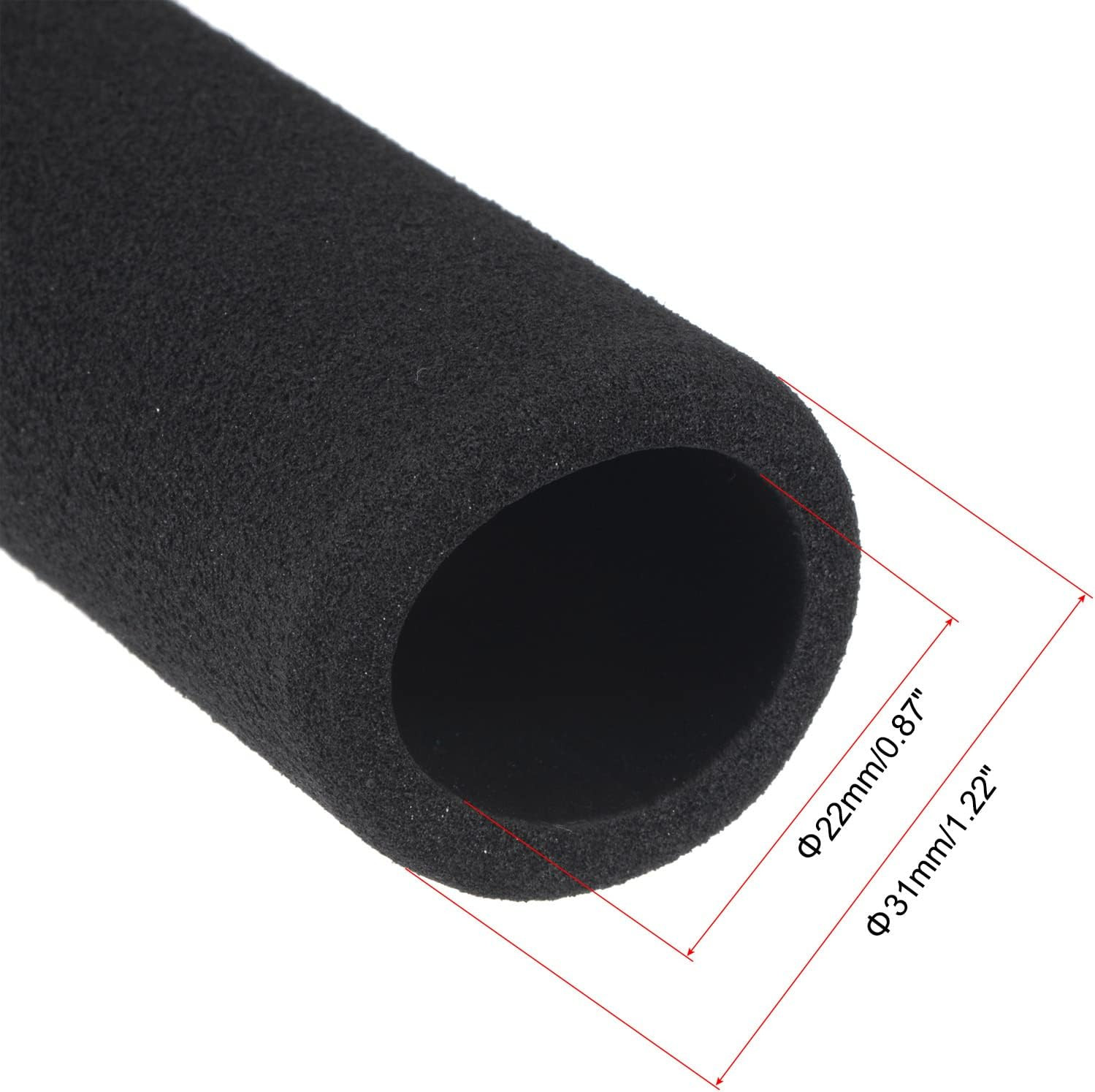 Foam Tubing for Handle Grip Support, Pipe Insulation, ID 22Mm OD 31Mm Length …