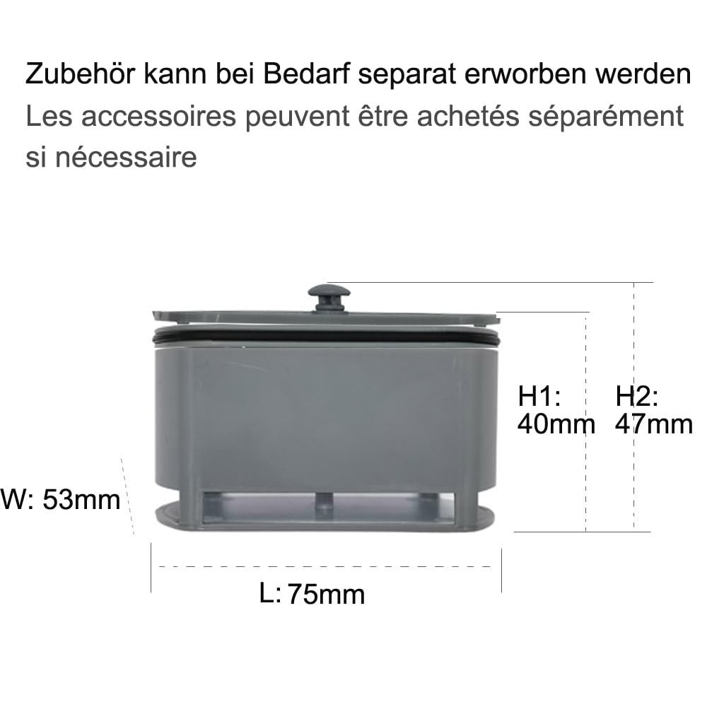 Shower Channel 70 cm Tileable 360 Degree Stainless Steel Complete Set Shower Drain Extra…