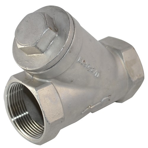 US STOCK 1/2″-2″ Stainless Steel Y Strainer Mesh Filter Valve NPT Female SS 316