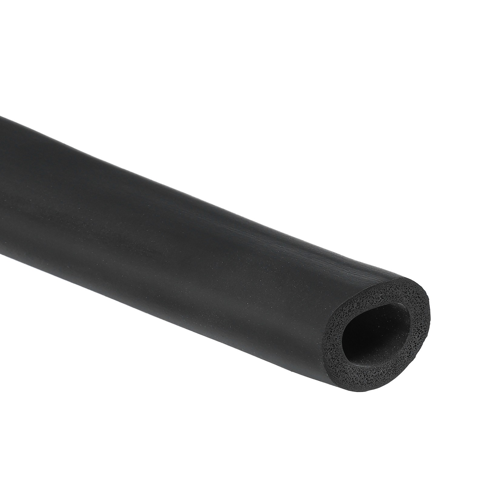 20mm ID x 30mm OD Pipe Insulation Foam Tube Cover Wrap EPDM Tubing Black