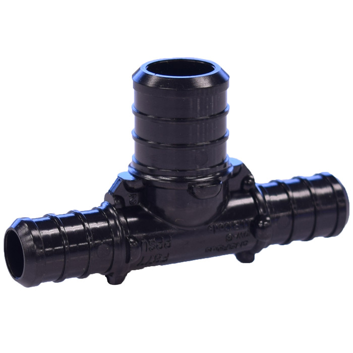 Legend Valve 1″ x 1″ x 1/2″ PEX Reducing Tee Plastic Crimp Fitting – 461-217