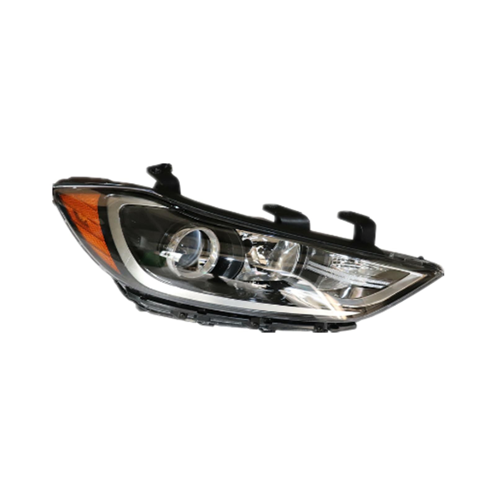 2017-2018 Elantra Sedan Right Halogen Headlight Direct Replacement Excl GT Sport