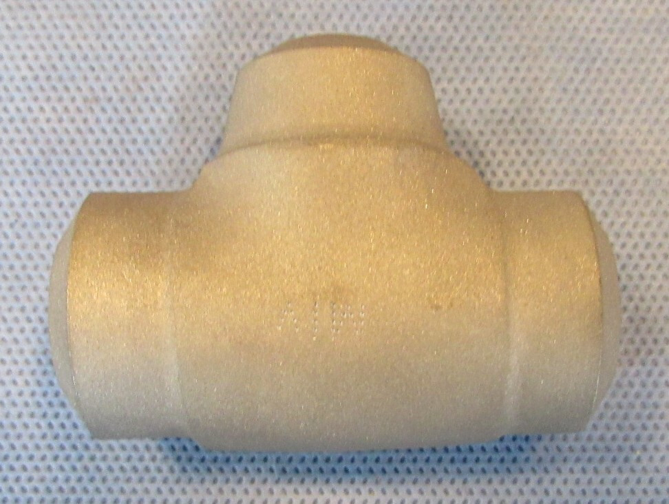 New 3/4″ x 1/2″ Butt Weld BW Reducing Tee 316/316L Stainless Steel SS SCH 160