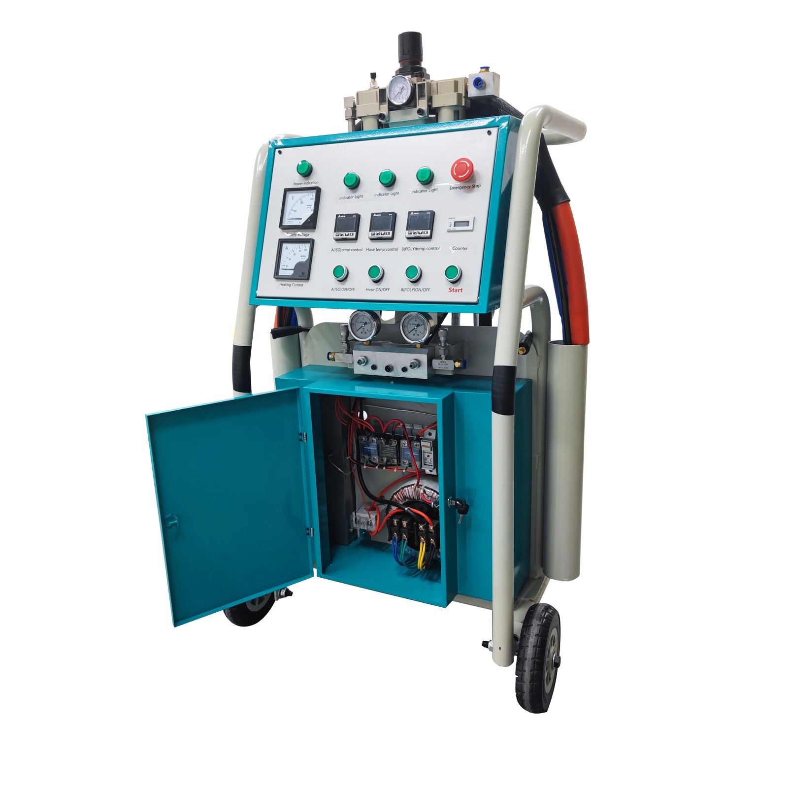 TECHTONGDA 1:1 High Pressure Polyurethane Foam Spray Machine E3 Spraying Machine