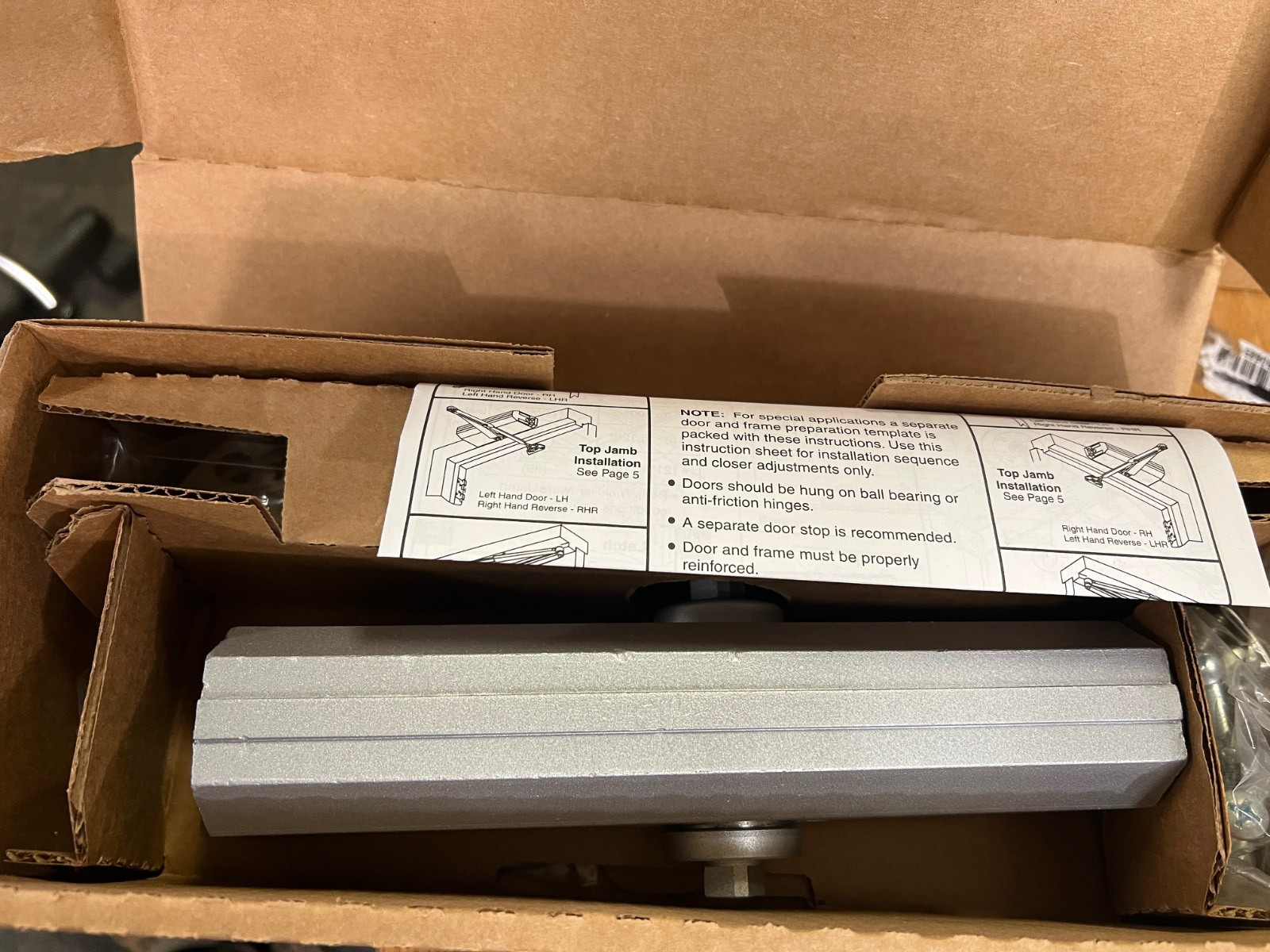 NORTON 1601 x 689 Door Closer – Grade 1 Heavy Duty, Multi-Mount (Item 6A992)