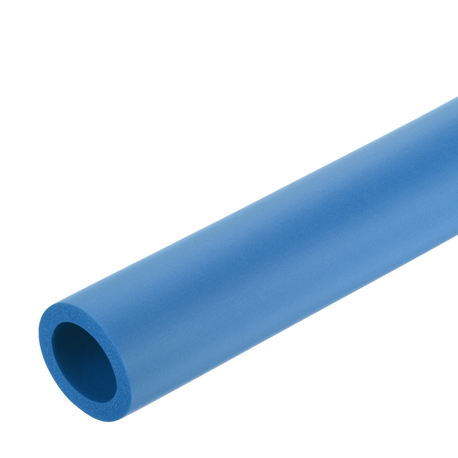 2pcs 0.3 Meter/1ft Pipe Insulation Tube 22mm ID 32mm OD Foam Tubing, Blue