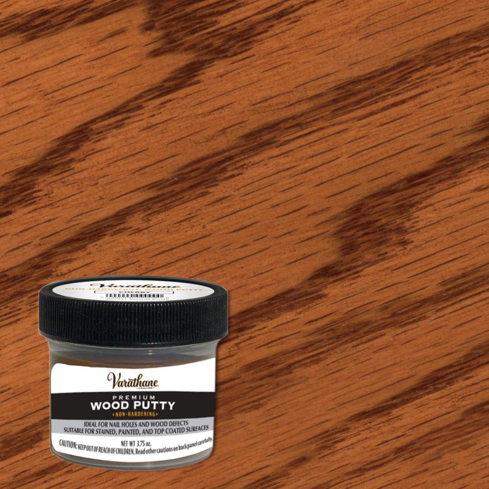 375532 Premium Wood Putty, 3.75 oz, Cherry