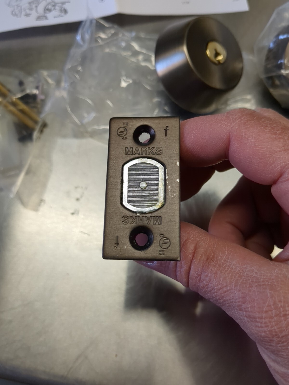 LOCKSMITH, NEW Marks GRADE 1 Double Cyl Deadbolt 130M/10B Dark Bronze (613E)