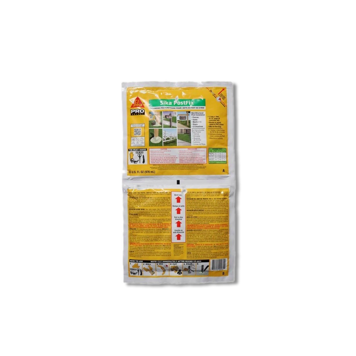 Sika Pro Select Fence Post Mix 33 oz 483503