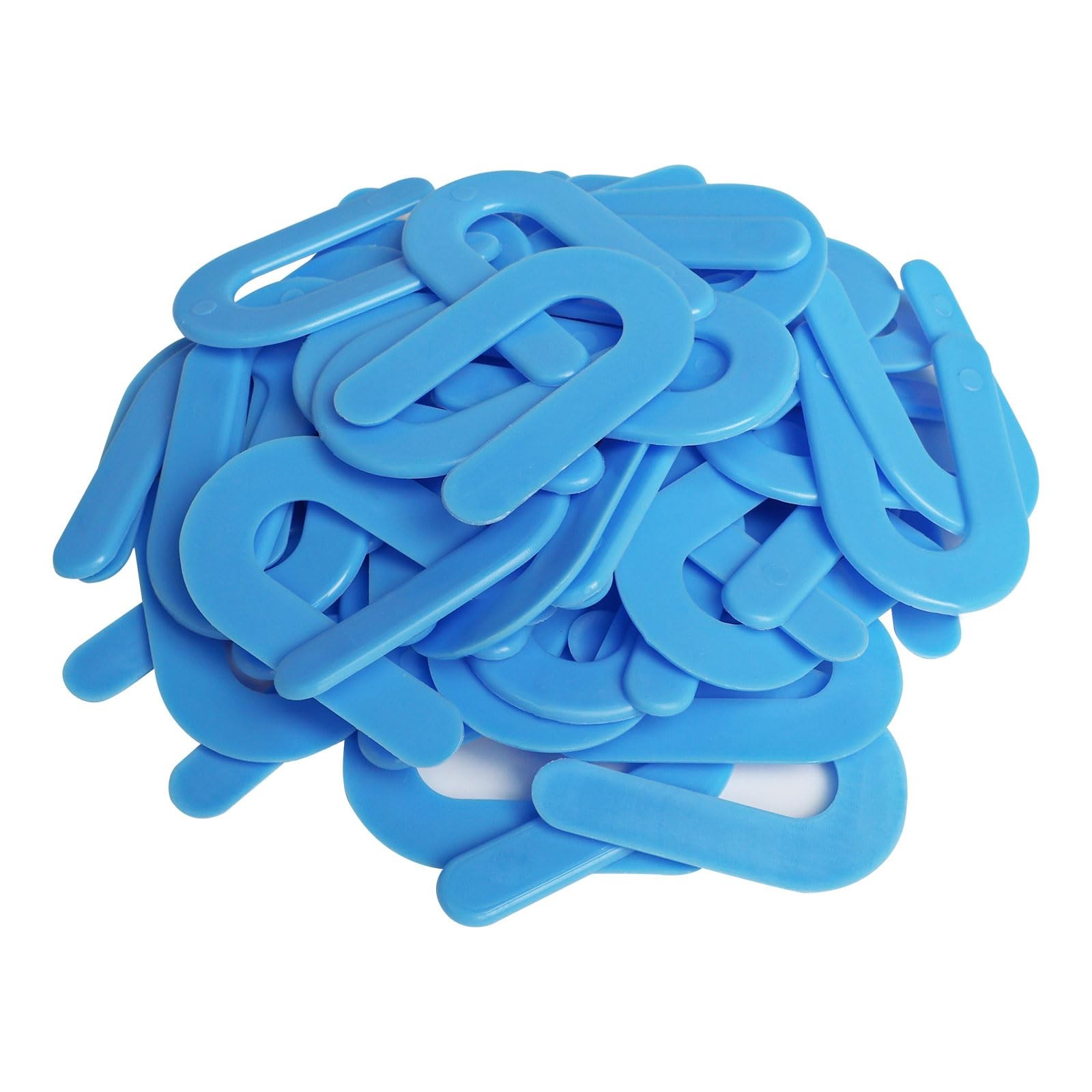 400 Horseshoe Tile Spacers, 1/16-Inch U-Shaped Plastic 1/16″-400 Pcs, Blue
