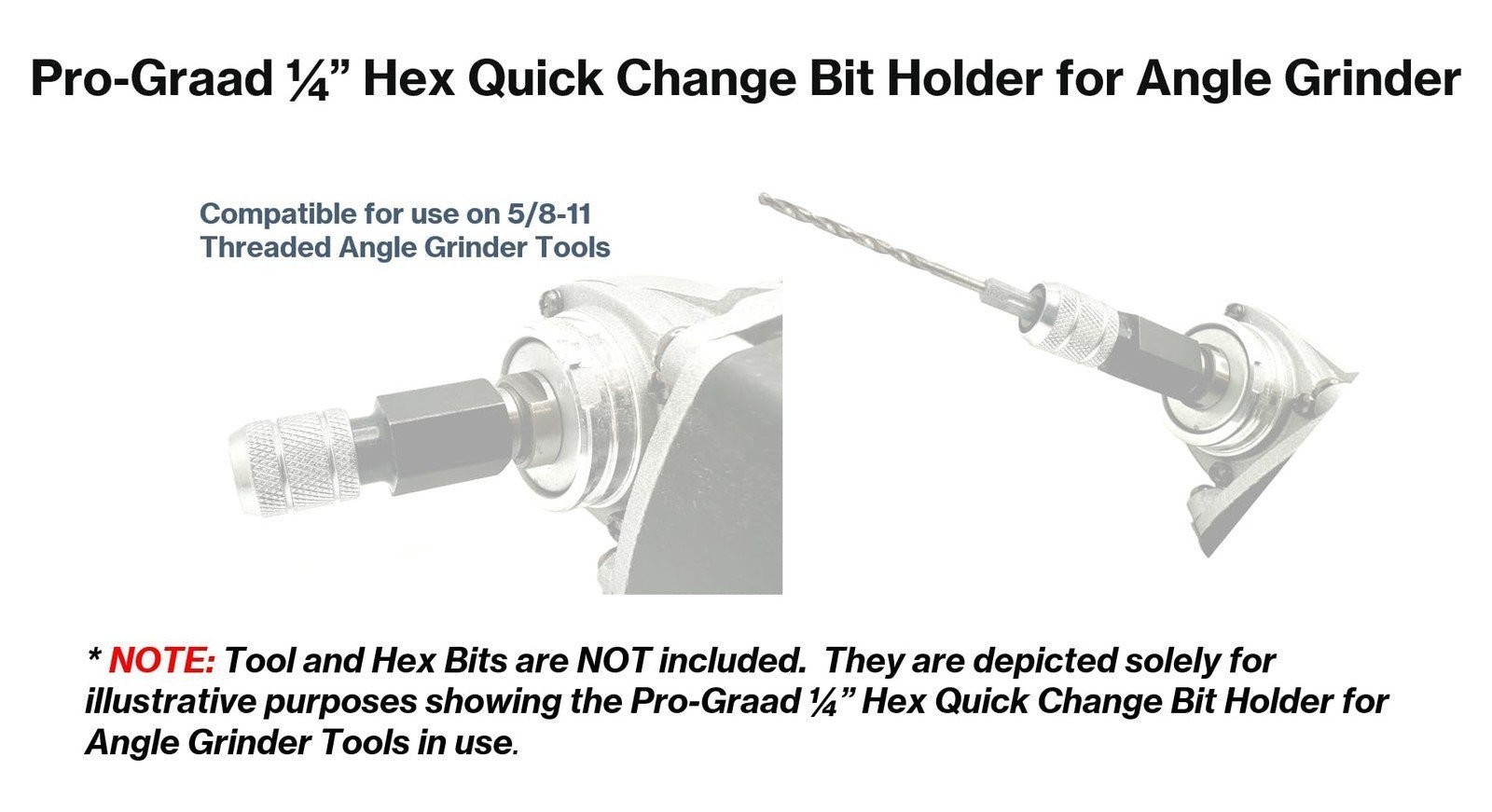 Pro-Graad Angle Grinder Adapter