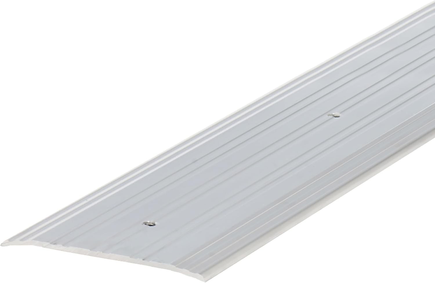 68361 Sturdy Aluminum Fluted Saddle Threshold, Mill Finish: Stylish Doorway T…