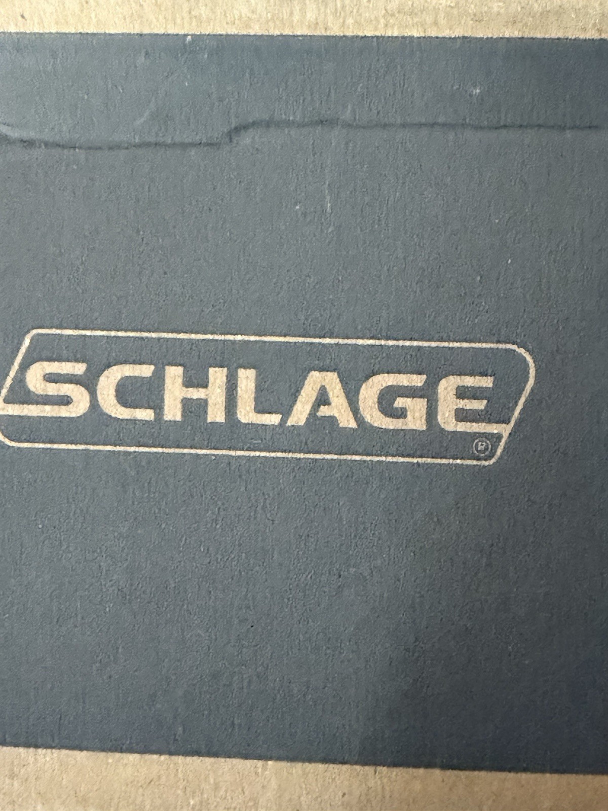 schlage entry door lock set Brushed Aluminum