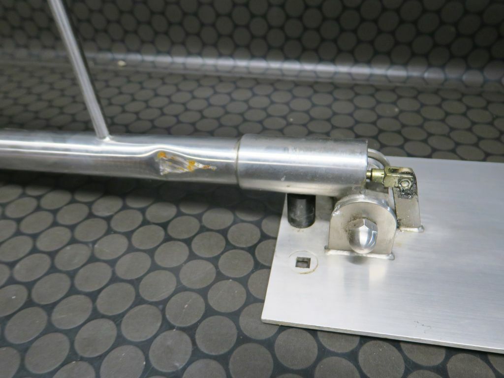 2 pieces stainless steel toilet folding handle support hinged handle stand-up aid locking post 35643