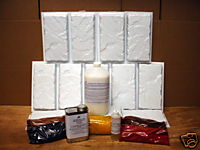 DIY KIT 12 MOLDS & SUPPLIES MAKE 100s OF 6x12x1.5 BRICK PATIO PAVERS FOR PENNIES