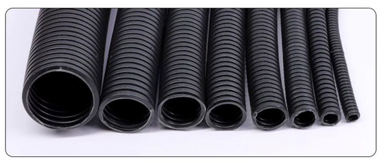 PP Plastic Polypropylene Flame Retardant Corrugated Hose Cable Protection Tube