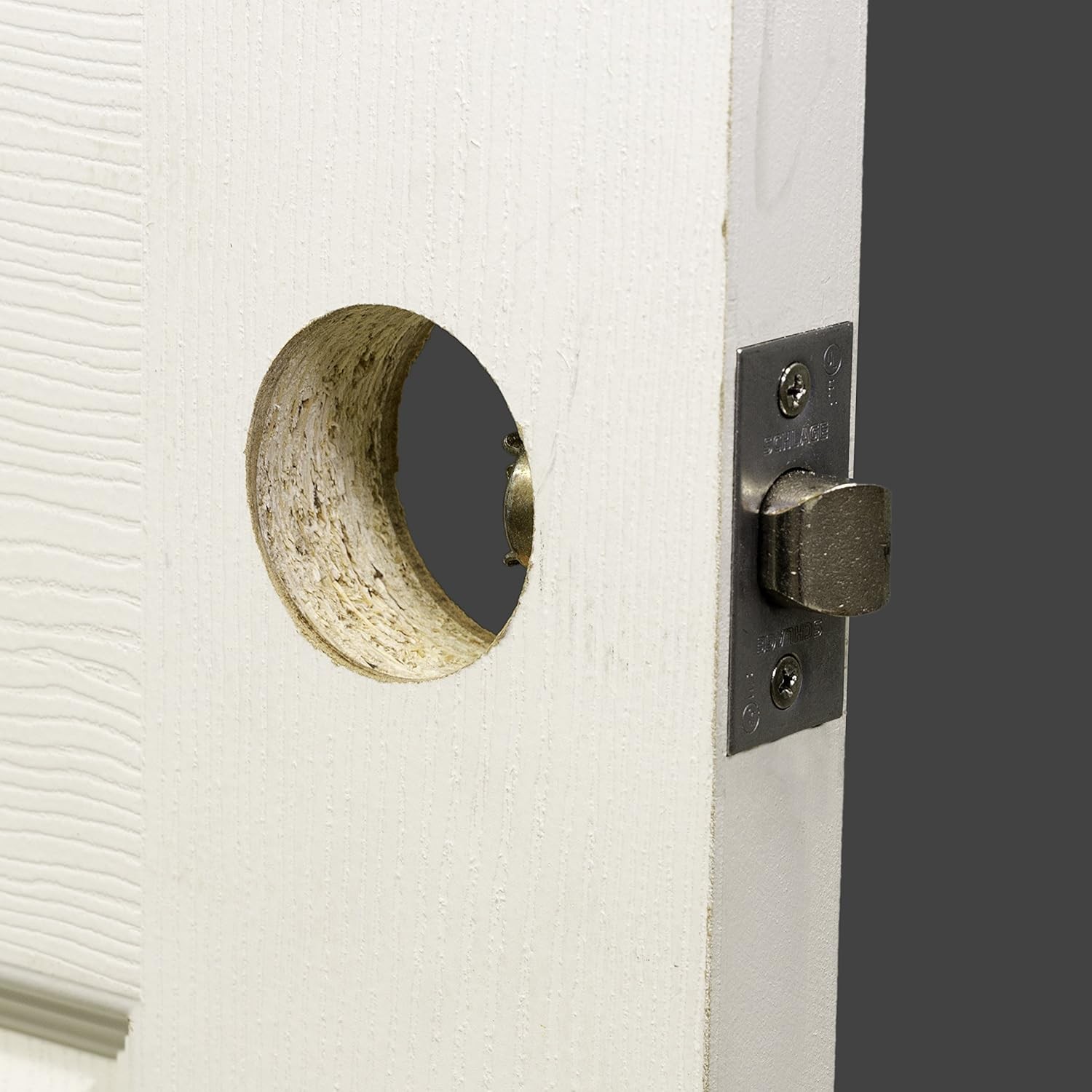 MIBRO 300691 Bi-Metal Door Lock and Deadbolt Installation Kit for Wood and…