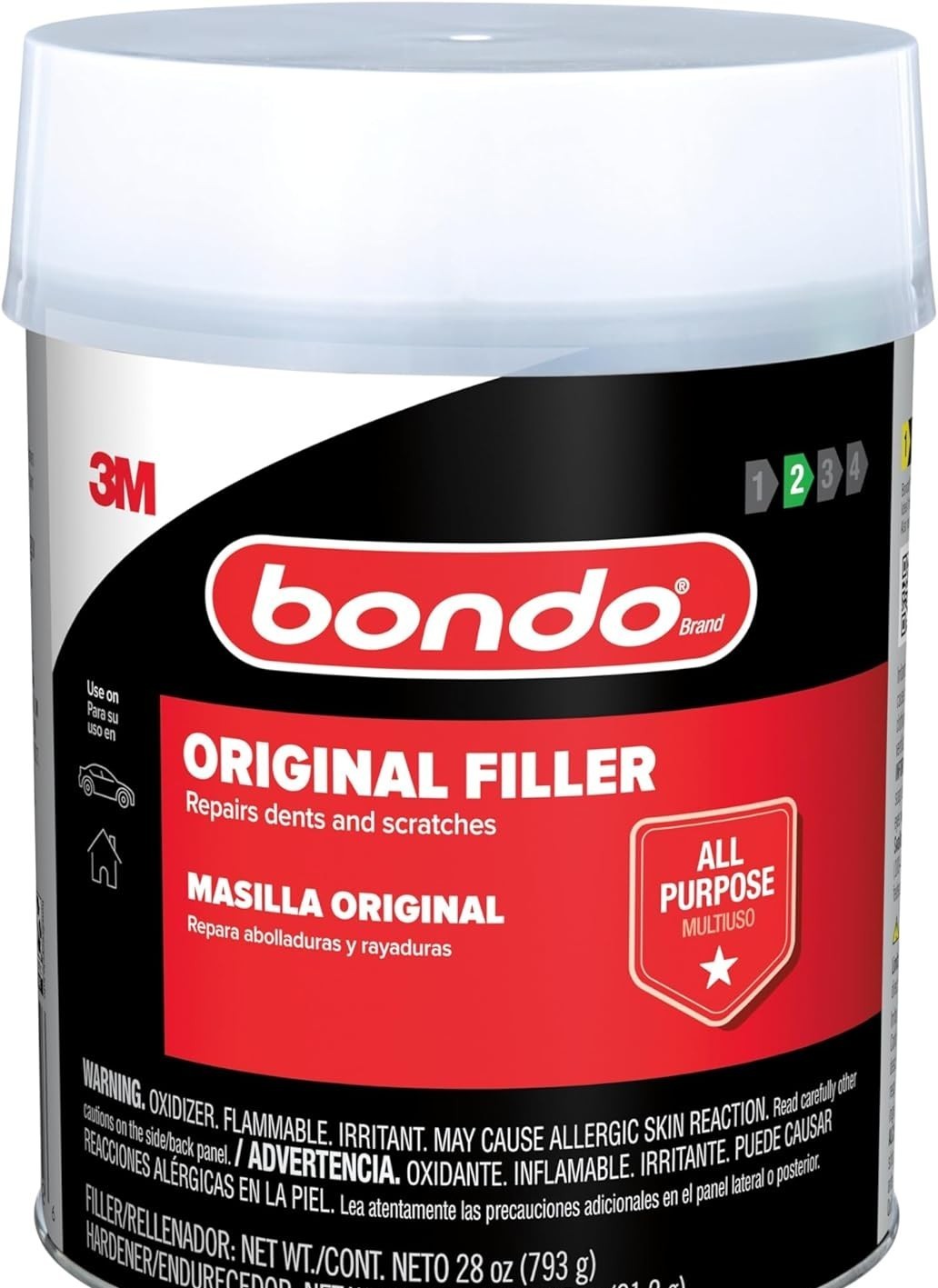 3M – Bondo Original Filler – New!
