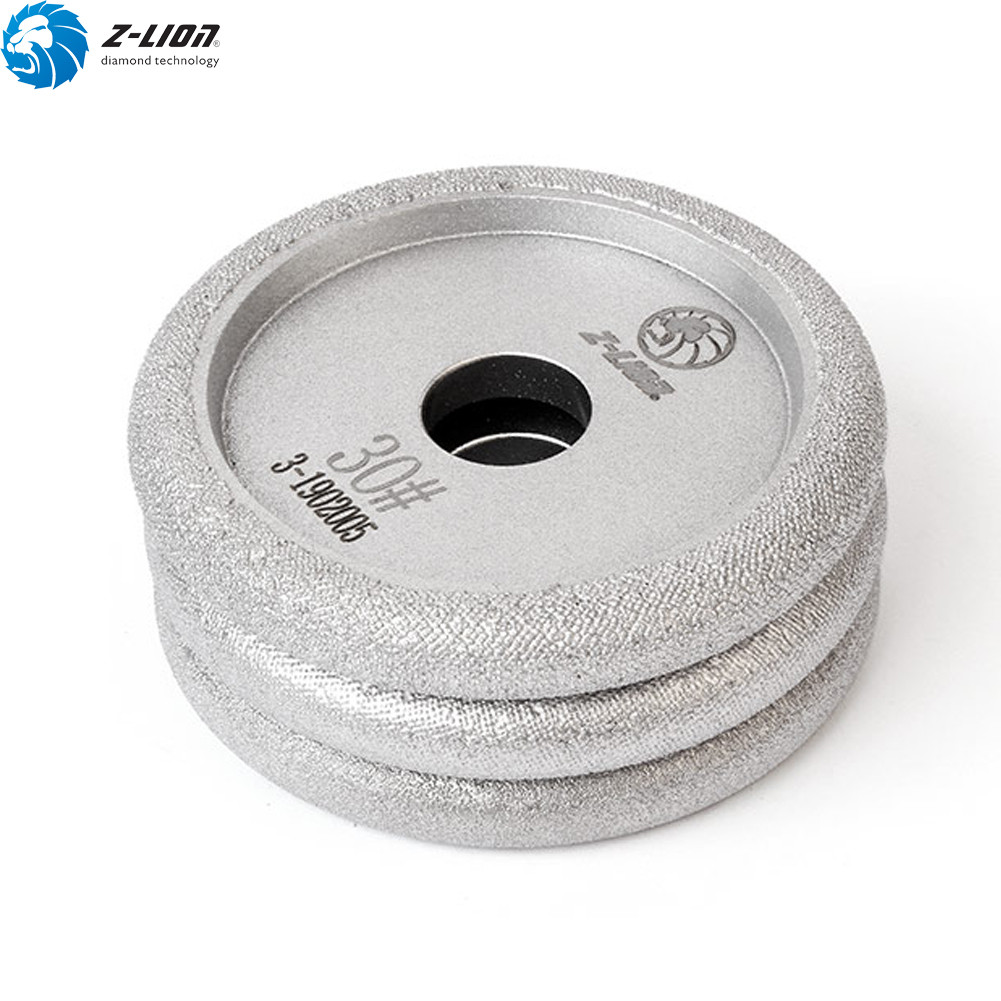 4” Vacuum Brazed Diamond Profile Wheel Grinding Wheel Marble Granite Countertop