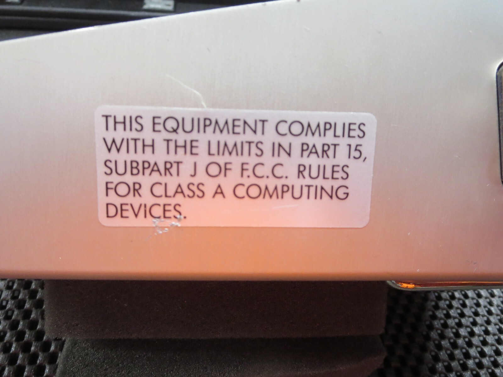 Bird Electronic Corp. 4381 RF Power Analyst Powers On RF Plug-Ins Not Included