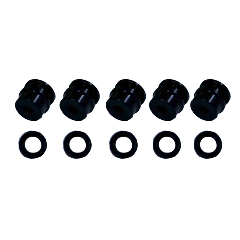 246348 249990 Black Side Seals Kit For Fusion Air Purge AP Spray Gun 22PCS