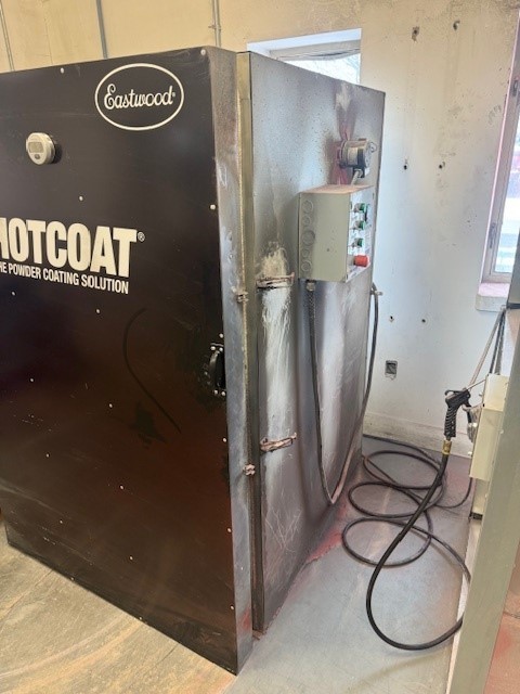 Powder Coating System, 4’x4’x6′ Curing Oven & 4’x4x6′ Spray Booth Package