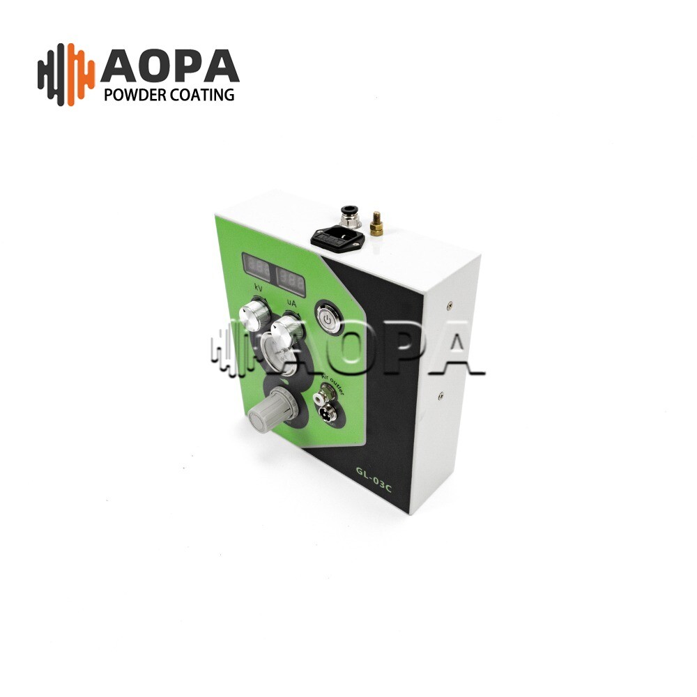 Portable Electrostatic Powder Coating Machine L-03C with 200ml Powder Cup