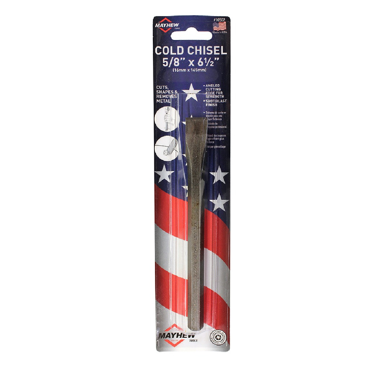 Mayhew Cold Chisel 5/8 Inch x 6-1/2 Inch 10502MAY