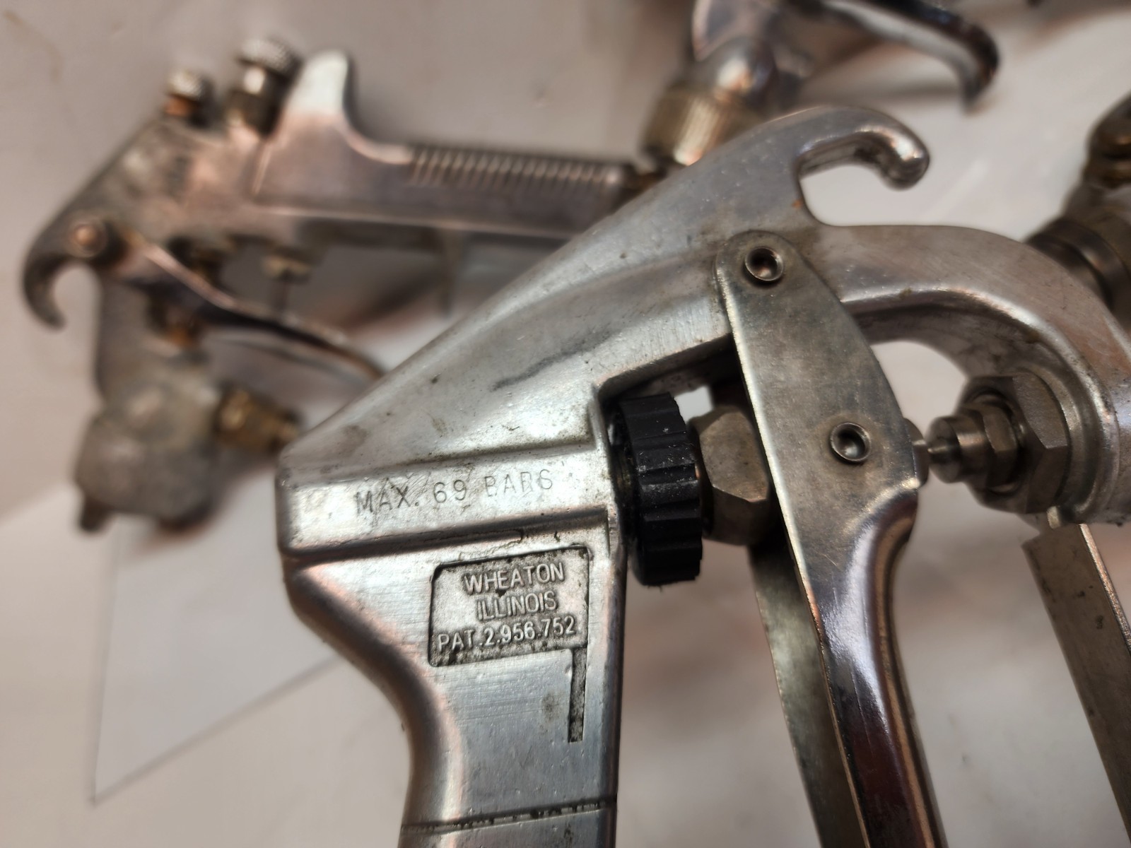 Lot Binks Model 16, Wheaton, Central Pneumatic 4001 Paint Spray Guns