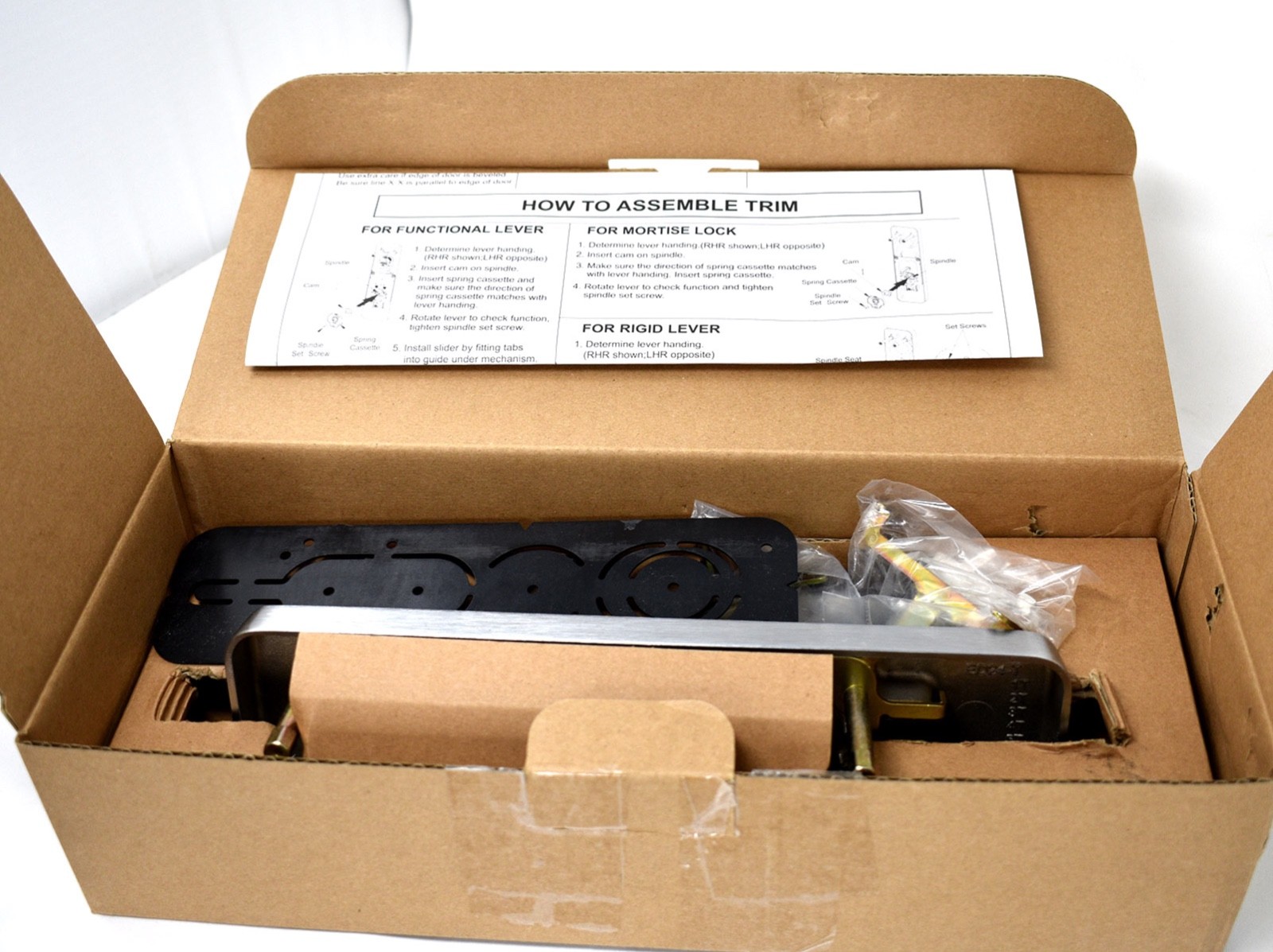 LSDA PDT26RV626 Series Exit Device Trim Classroom Function, US26D/626