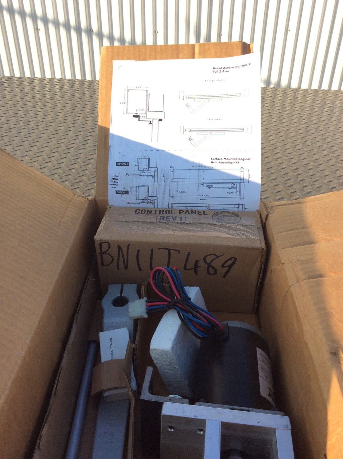 Ditec Hunter HA8 LP Low Energy Automatic Door Operator & Controller