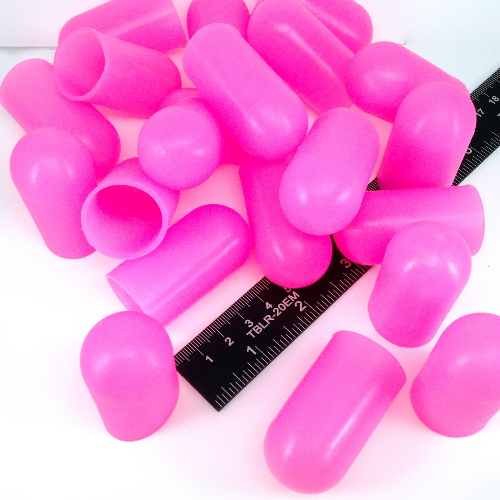 (25) 1.00″ ID High Temp Silicone Rubber Powder Coating Caps Cerakote Vacuum Cap