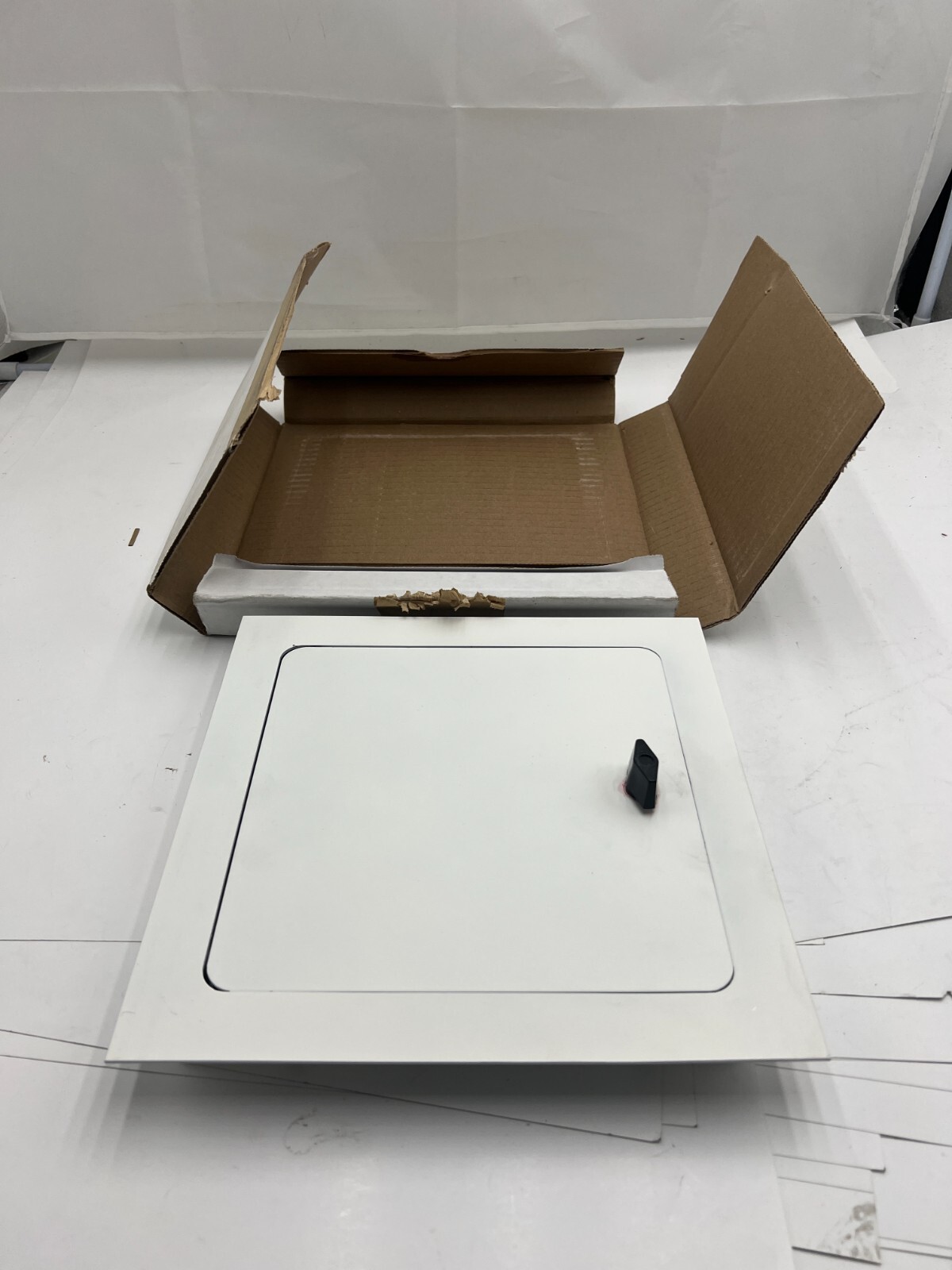 Elmdor DW8X8PC 8-1/4″ X 8-1/2″ Rear Metal Access Door Primer Coated Replacement