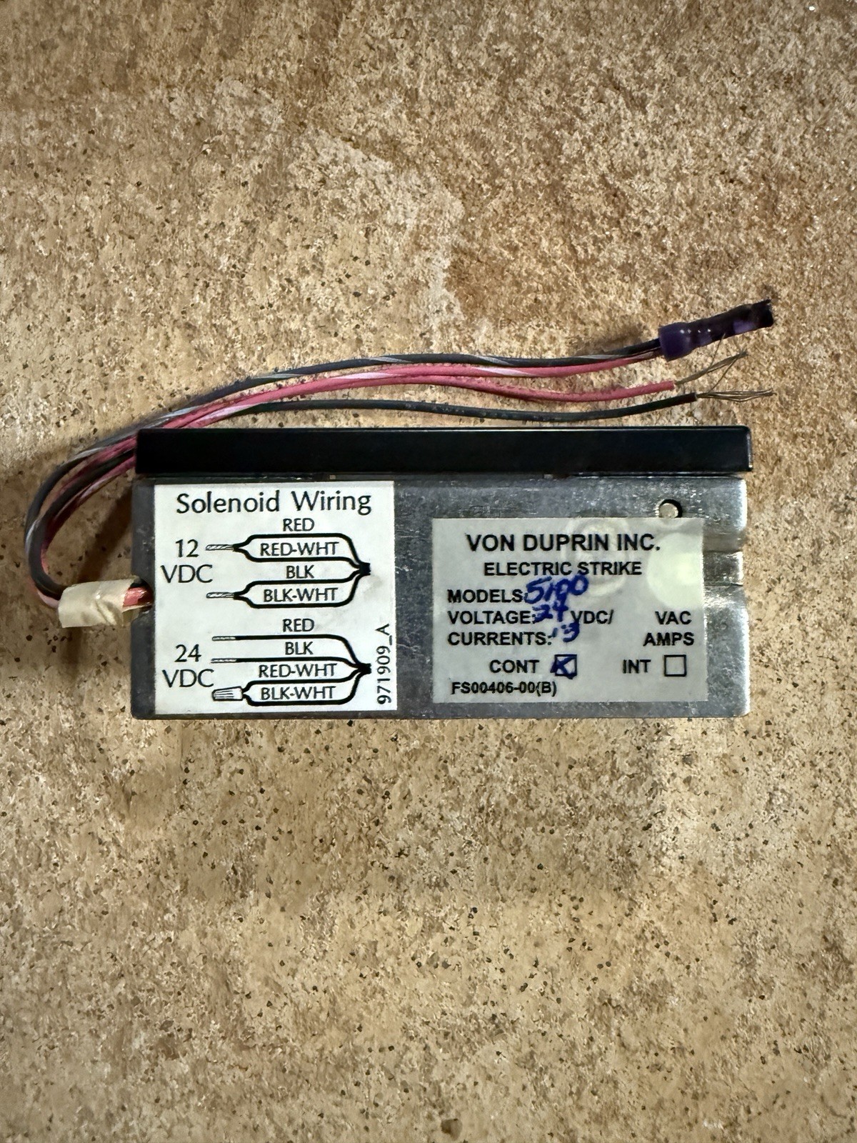 Von Duprin ESTRIKE.1407 Electric Strike Lock