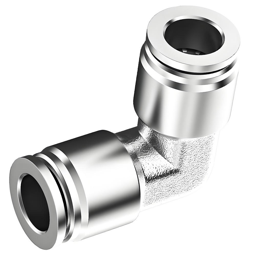 Pneumatic Push Fit Connector A2 Stainless Steel Tube Pipe Joiner Air Water Lines